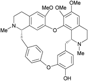 
            Berbamine.