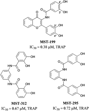 
            Epigallocatechin gallate derivatives by Tsuruo.156