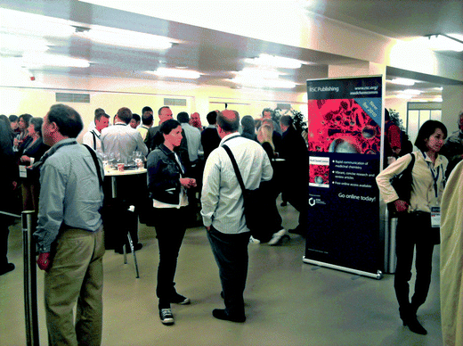 Delegates at the MedChemComm reception at EFMC-ISMC 2010.