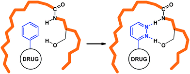 The two nitrogens of the pyridazines are capable to give interactions where the carbocycles do not give.