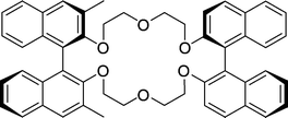 Cram's dilocular crown ether host.