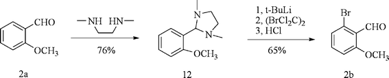 Synthesis of compound 2.