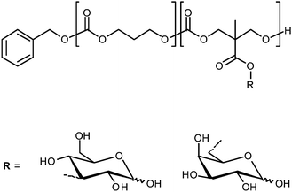 Amphiphilic polycarbonate block copolymers as used by Hedrick et al. for the delivery of doxorubicin.