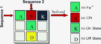 Sequence dependent crossword puzzle that solved with “ASK” code.