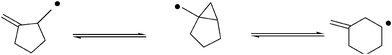 5-exo versus 6-endo cyclization.