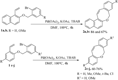 Regioselective synthesis of benzoxocine derivatives.