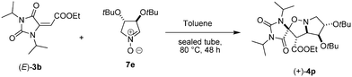 Synthesis of enantiomerically pure (+)-4p