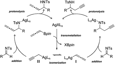 Proposed catalytic cycle.