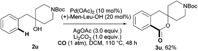 Expedient synthesis of a histamine release inhibitor (3u).