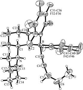 Molecular structure of compound 7b.