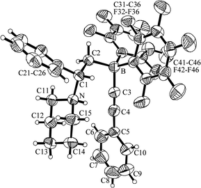 A view of the zwitterion 8.