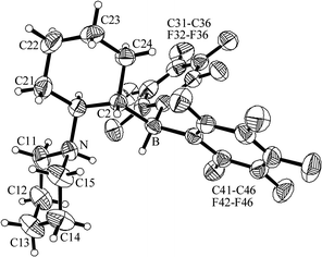 Molecular structure of compound 9d.