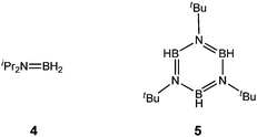 Structural formulae of 4 and 5.