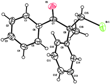 The X-ray crystal structure of 2a.