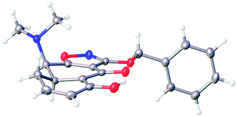 X-ray crystal structure of the retro-Diels–Alder product 13.