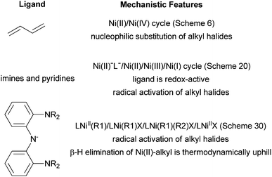 Ligand-dependent mechanistic features of Ni-catalyzed cross coupling of non-activated alkyl halides.
