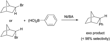 
            Exo
            -selectivity in Ni-catalyzed coupling.