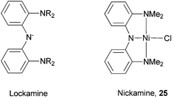 Lockamine and Nickamine ligands.