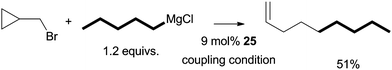 Coupling using a radical-probe substrate.