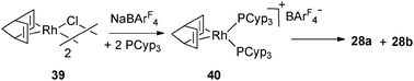 Intermediate 40 in the dehydrogenation process.