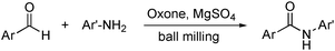 Direct oxidative amidation.