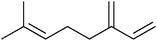 Structure of myrcene.