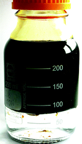 Thermal deoxygenation of a mixture of calcium formate and calcium levulinate produces a hydrocarbon oil which phase separates from water.