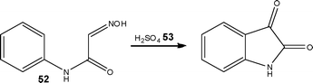 Model reaction used to demonstrate the identification of short-lived intermediates using online ESI-MS detection.