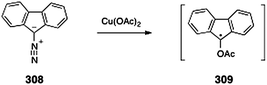 Proposed oxidation of 308 to form a reactive free radical intermediate (Arya and Jebaratnam).