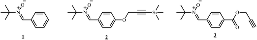 Nitrones employed for coupling polymers end-capped by Co(acac)2.