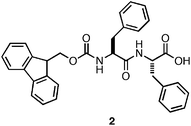 Chemical structure of Fmoc-Phe-Phe.