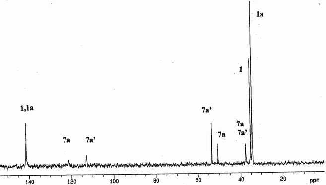 
          31P{1H}NMR spectrum (r.t.) for 1 + 2 eq. GSH in DMSO-d6 + D2O (pH = 4.2).