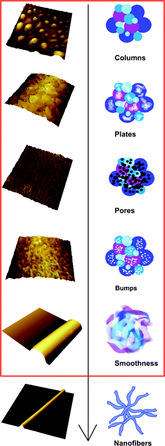 A schematic illustration of chitosan–PEO nanofibers formation in electrospinning.