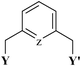 Architecture of a pincer ligand.