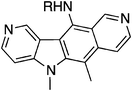 9-Azaellipticine analogues 116.