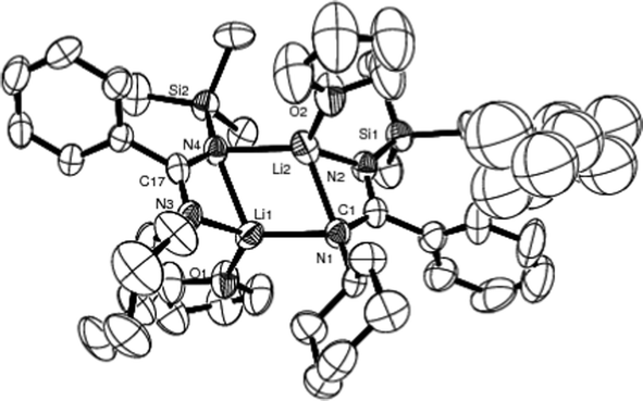 Molecular structure of 1 (50% thermal ellipsoids).