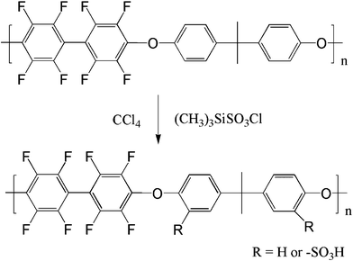 Synthesis of SFPAEs.
