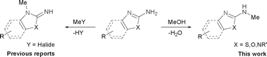 Regioselective N-methylation of amino-azoles.