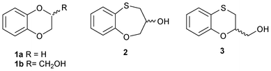 Structures of benzo-fused six- and seven-membered derivatives.