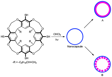 Resorcinarene nanocapsules as template reaction vessels for tunable gold nanostructures.