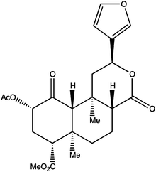 An example of a project-level target molecule, salvinorin A.