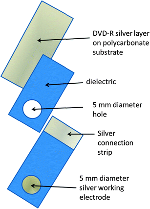 Schematic of electrode construction.