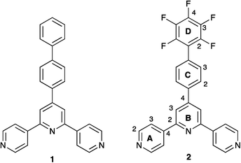 Ligand structures and numbering for NMR spectroscopic assignments.