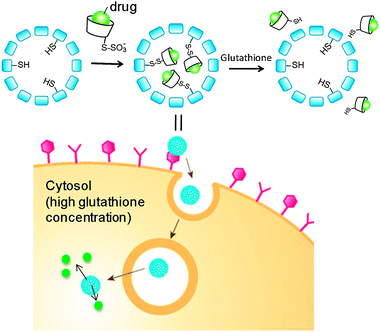 glutathione for viruses Virus-like particles with removable cyclodextrins enable glutathione-triggered  drug release in cells