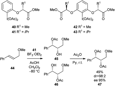 Enantioselective alkene dioxygenation.