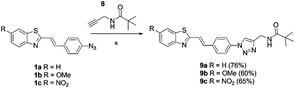 (a) cat. [Cu(PPh3)2]NO3, cat. TEA, CH2Cl2, r.t., 10 h.