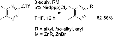 Regioselective Negishi coupling under nickel catalysis.