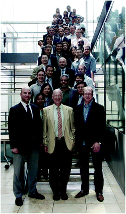 A gathering of current and former group members in Oxford during the summer of 2012.