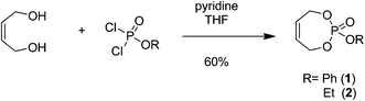 Synthetic approach to 7-membered unsaturated cyclic phosphates.
