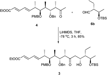 Synthesis of the C1–C15 unit 3.